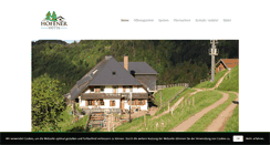 Desktop Screenshot of hoefener-huette.de